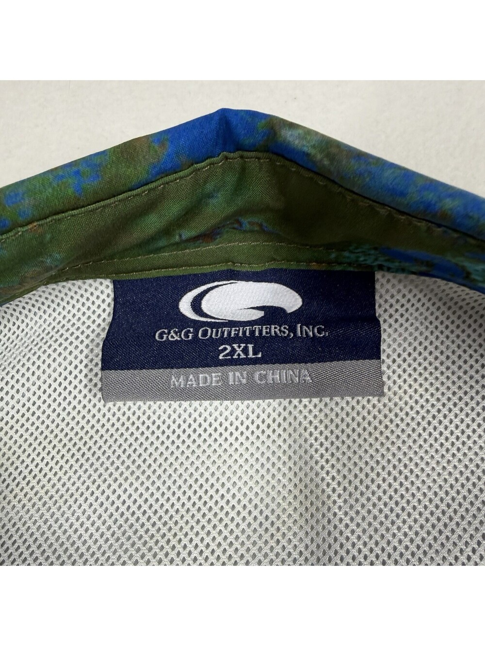 G&G Outfitters Realtree Green Keystone Light Vented Button Up Shirt Men's 2XL - Picture 7 of 11